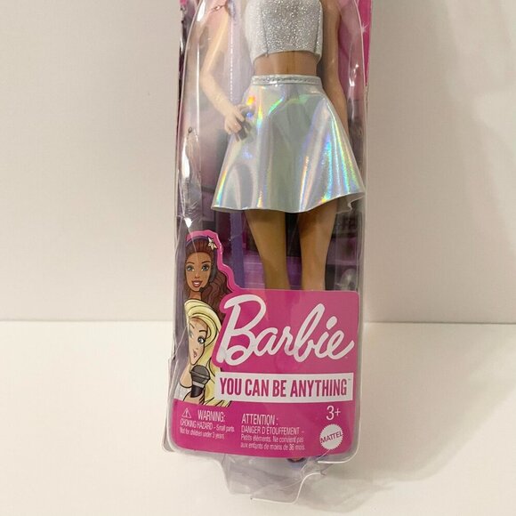 Barbie Careers Pop Star You Can Be Anything Doll Purple Hair Damaged Box - Picture 8 of 13